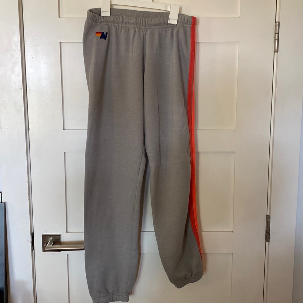 Aviator nation grey sweatpants